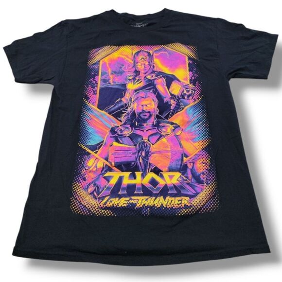 Marvel Other - Marvel Shirt Size Medium Marvel Comics Thor Love And Thunder Graphic Print Shirt